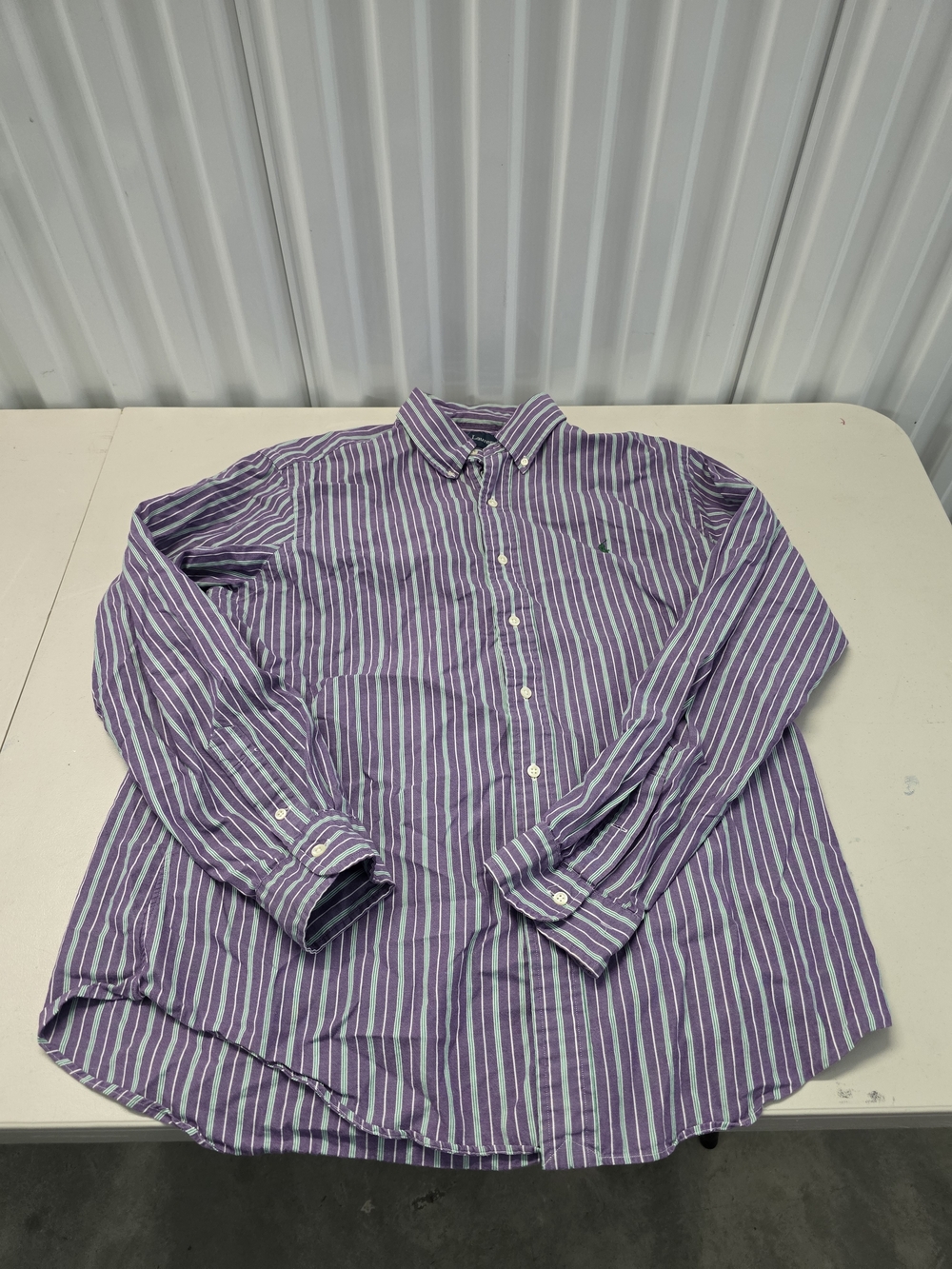 Ralph Lauren Custom Fit Button Down Shirt Men's Size XL